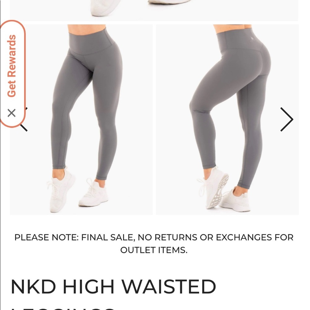 Grey Ryderwear leggings